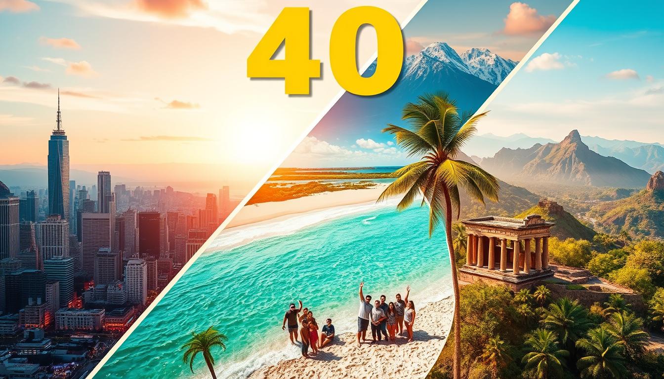 40th birthday travel ideas
