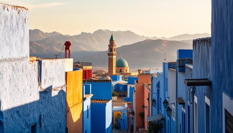 morocco the blue city