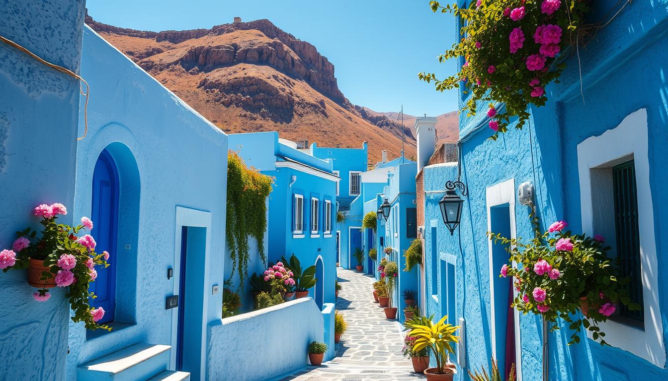 the blue city morocco